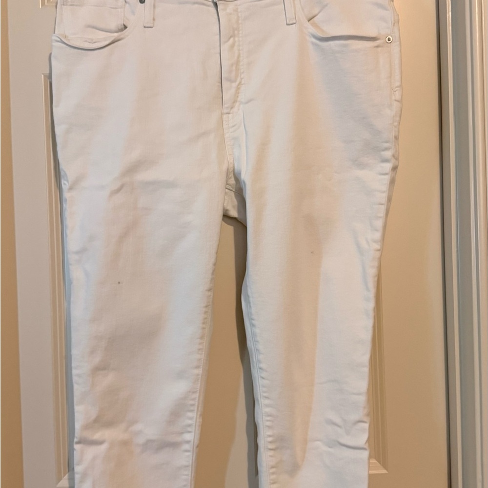 Madewell Skinny Jeans in Bright White